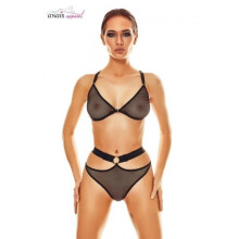 Conjunto de lingerie - ANAÏS - Sway - Preto - S/M - Bralette e fio dental