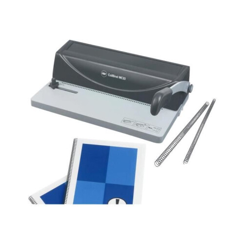 GBC COILBIND Mc10 - Bindegerät - Spirale - maximaler Durchmesser: 50 mm - Lochung: 10 Blätter - Bindung: 450 Blätter 2