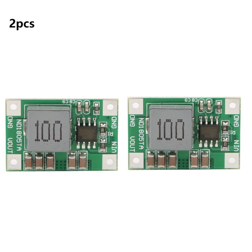2Pcs Step Down Module 5-18V to 3/3.3v 3.7/4.2v 5v