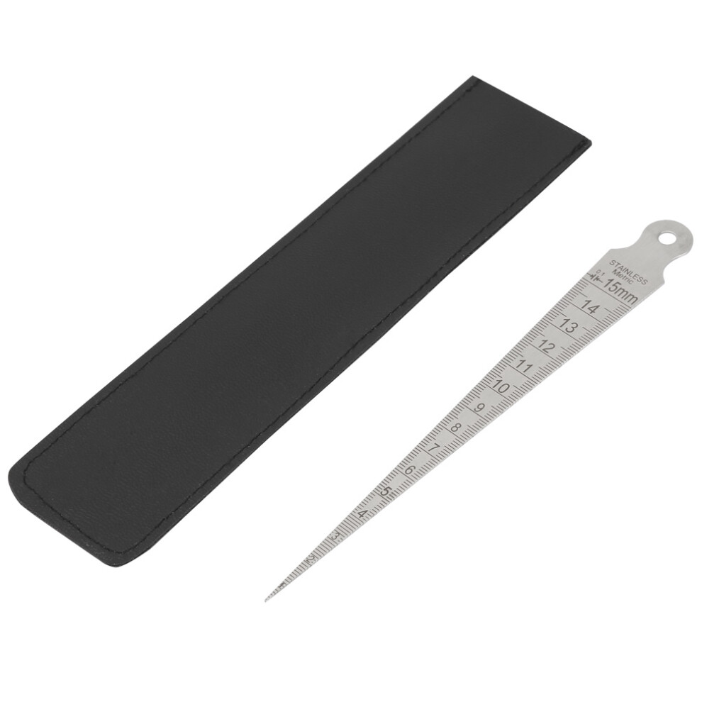 1pcs Stainless Steel Wedge Welding Taper Feeler