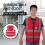 Multicolor Reflective Vest Safety Security 3