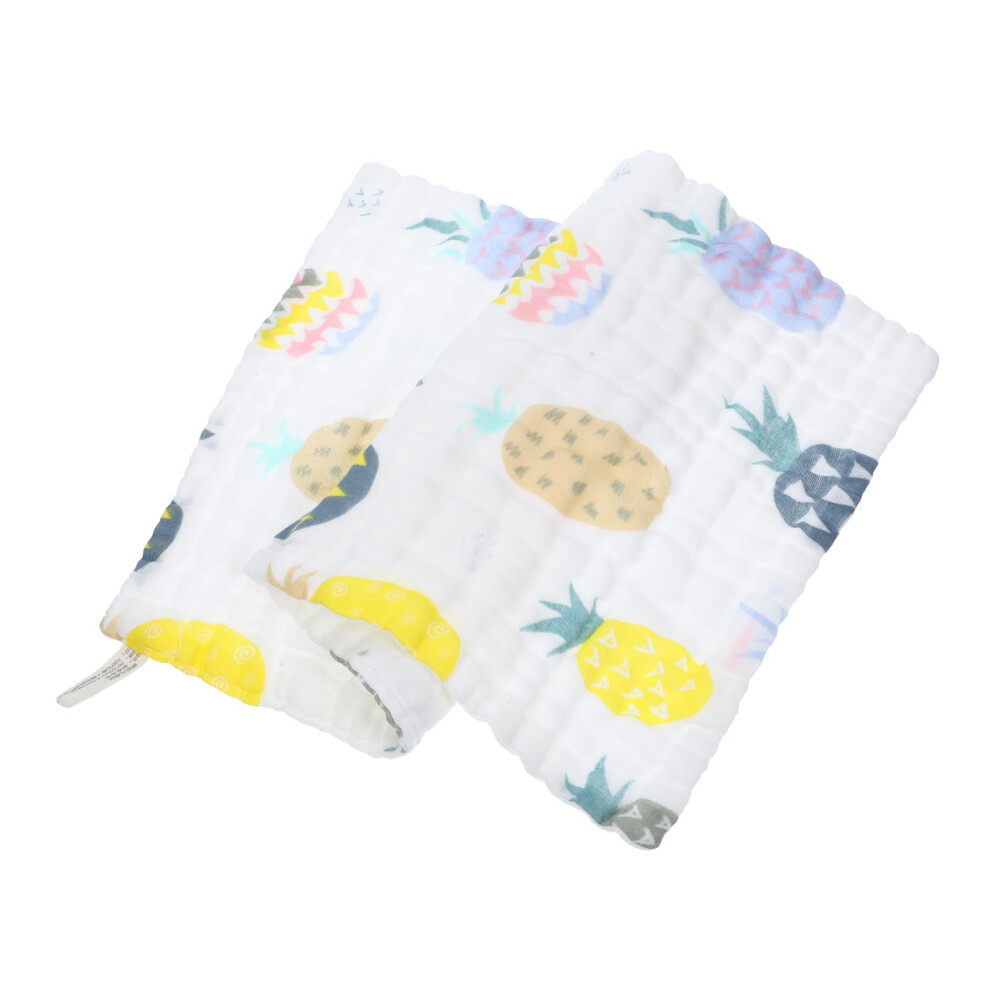 Washcloths and Burp Cloths for Newborns Soft Absorbent Cartoon Design Gentle on Skin Baby Boy Girl Drool Towel Set