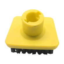 Steamer Brush Head Steam Cleaner Handheld Brush with PP Bristles for Sink and Hard Surfaces Cleaning