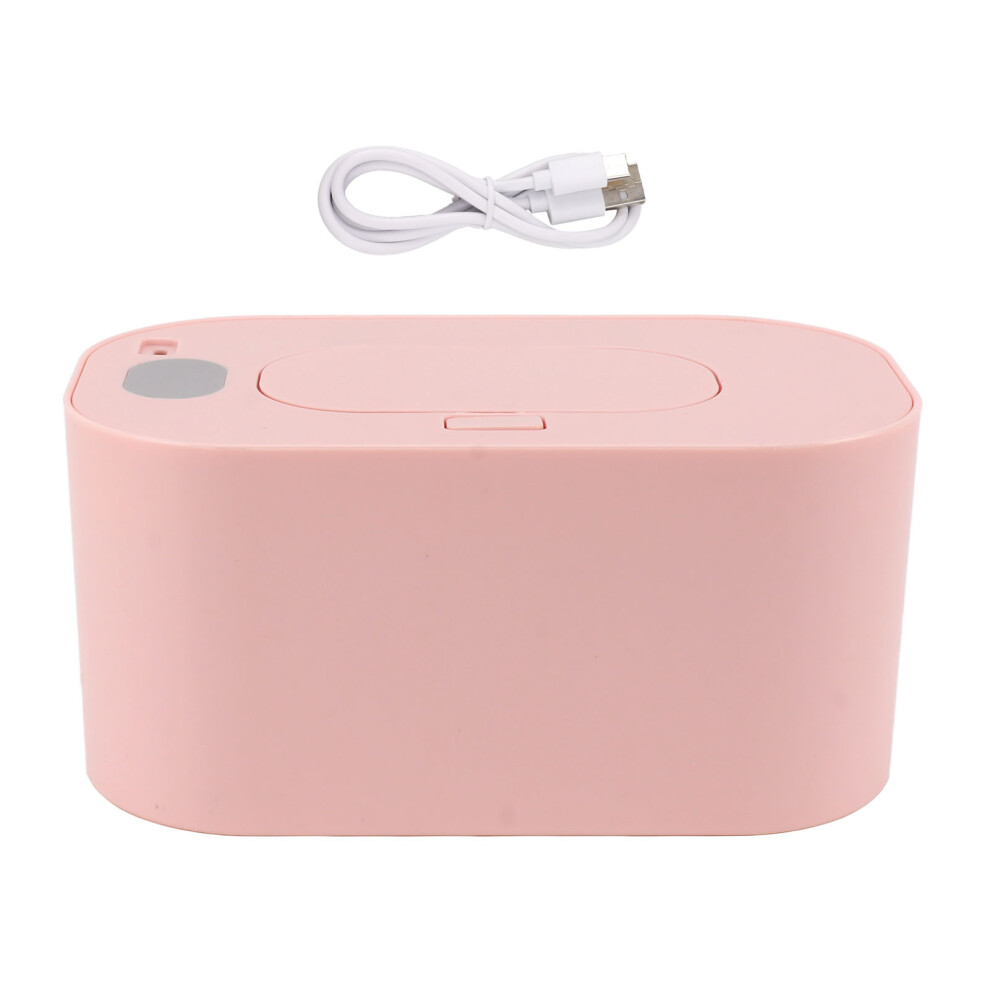 Wipe Warmer Wet Wipe Dispenser Usb Powered Pink