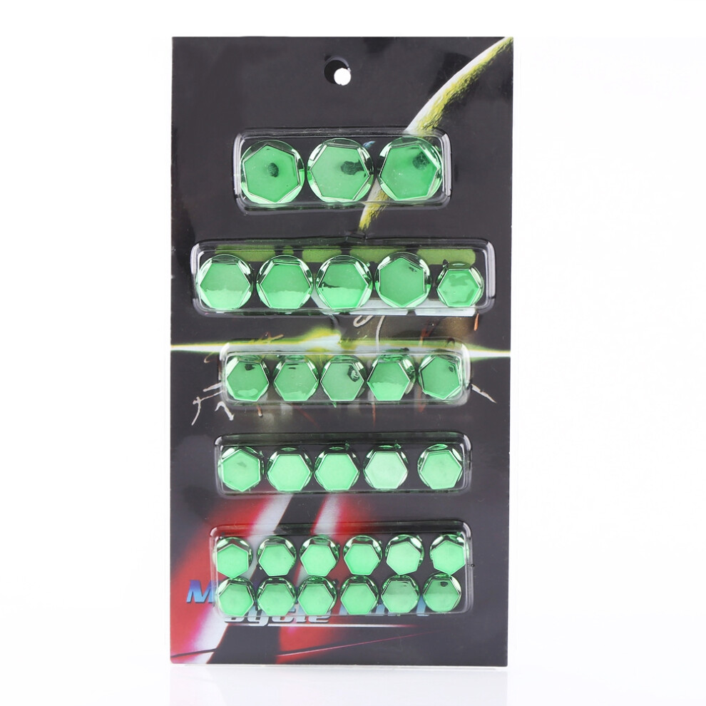 30Pcs Motorcycle Motorbike Screw Nut Bolt Cap 8320539700533