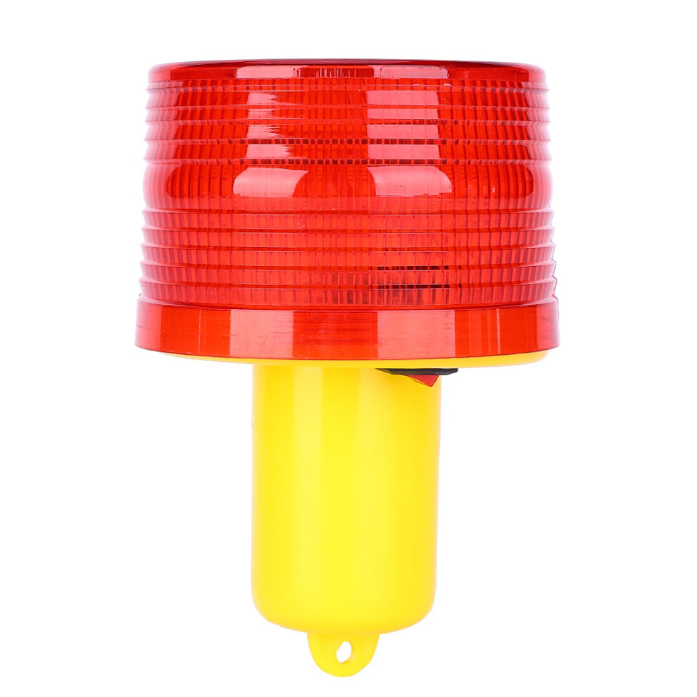 1Pc Solar Led Emergency Warning Flash Alarm Light