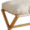 Foot Stool Foldable X Leg Modern Multifunctional 7