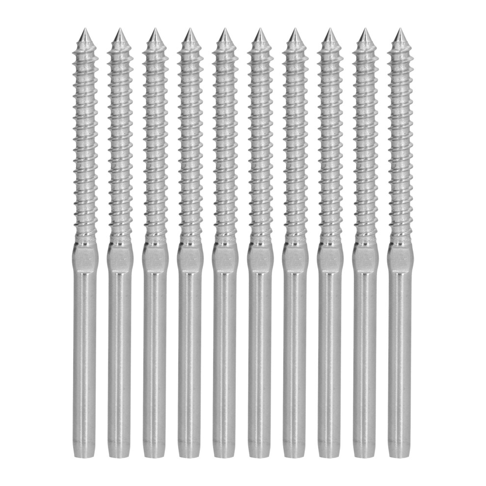 10Pcs Swage Lag Screws Left Right Good Welding