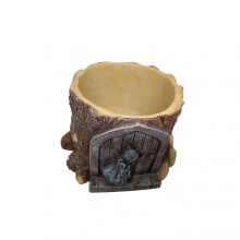 En Indoor Outdoor Succulent Plant Flower Pot Resin Craft Desktop Ornt with Draina Hole Cute