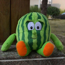 (Watermelon)Plush Toys Vegetable Fruit Plants Stuffed Baby Pillow Cushion Doll Gift Soft Kid