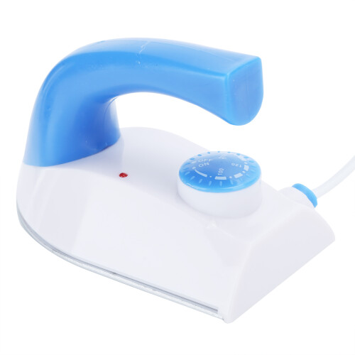 Mini Electric Iron with Temp Control, 286g, 11.5x6.5x7.2cm
