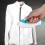 Portable Mini Handheld Iron, 18x6cm, White/Green, 255g 5