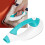 Portable Mini Handheld Iron, 18x6cm, White/Green, 255g 1