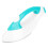 Portable Mini Handheld Iron, 18x6cm, White/Green, 255g 14