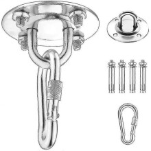 Ceiling Hook, Mount Hook for Hanging Ock, , Hanging Ch And Punng Bag, 500kg Less Steel Er Hanging Kit with Carab