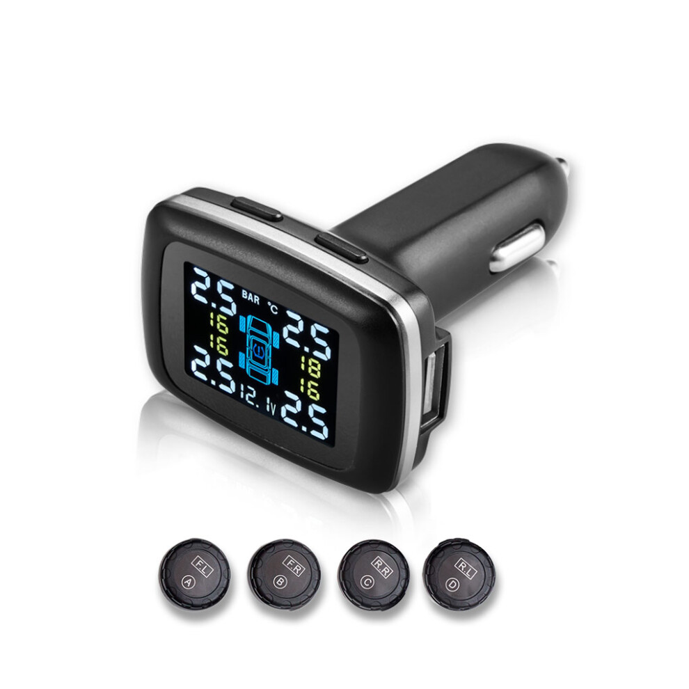 Car Tire Pressure Sensor Digital IP67 Waterproof Detector Part-image-OPC-PK9NHKS-NEW