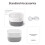Sleeping Aid Rechargeable Music Player White Noise Maker Lighting 3