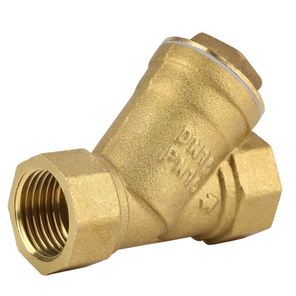 1/2" BSPP Female Thread Y Shaped Brass Strainer