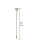 20pcs Plant Support Inserts Single Stem Plant Support Garden Plant Inserts 3