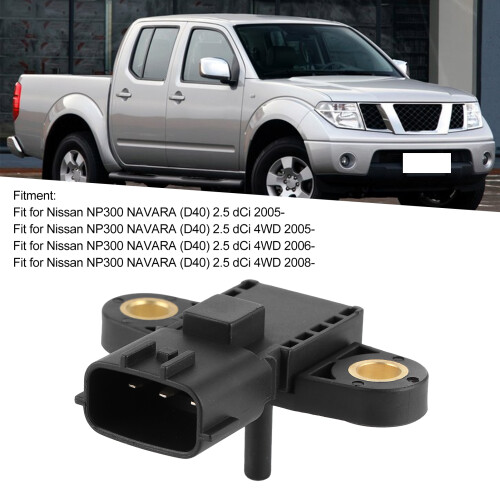 Ansaugdrucksensor für NP300 Navara D40 2.5 dCi 2005-2010 Schwarz 2