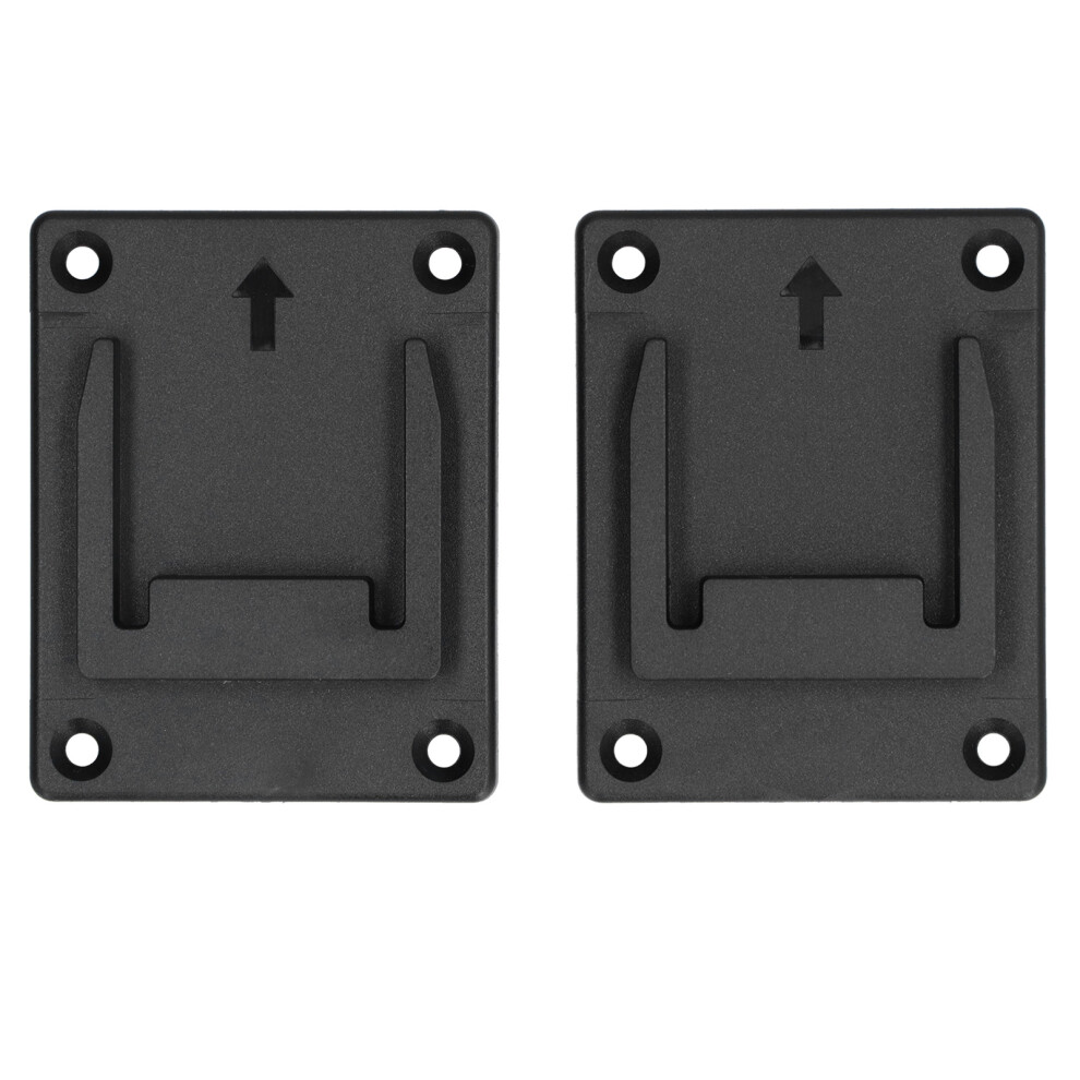 2Pcs Tool Holder Dock Battery Mount Bracket ABS