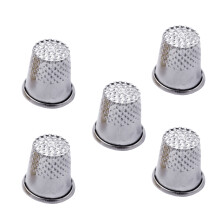 Raindrops 50 Pcs Thimble Thimbles For Hand Quilting Metal Cap