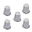 Raindrops  50 Pcs Thimble Thimbles For Hand Quilting Metal Cap 1