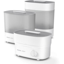 Sterilizzatore - PHILIPS AVENT - Vapore 4 in 1 - Bianco - Sterilizza in 6 min - Assicura 24h di sterilizzazione