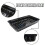5 Pcs Black Growing Trays Without Drain Holes Rectangular Plastic Seed 5