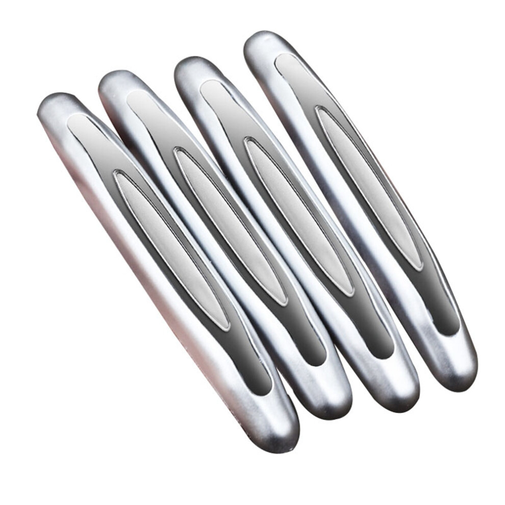 4Pcs Car Universal Edge Anti Scratch Bumper Grey 8320539702926