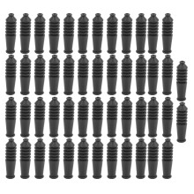50 Stück Fahrrad V-Bremszug Nudel Bogenabdeckung Gummidichtungsabdeckung Staubschutzhülsen 37,6x9,8 mm