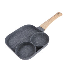 Non-Stick Omelette Pan 10 Inch Round Egg Skillet for Pancakes and Sandwiches Compatible with Gas Electric Stoves