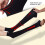 High Elastic Compression Stockings for Women, Open Toe, Black, M 4