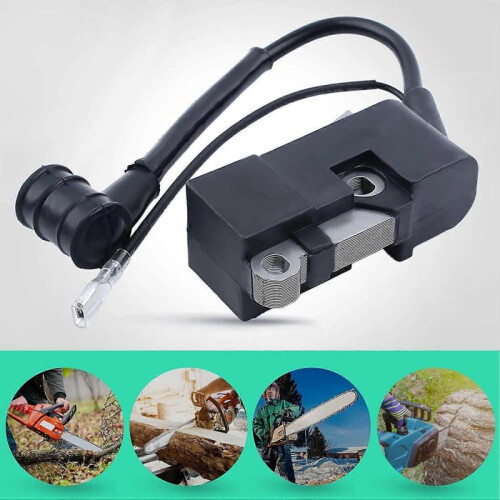 Ignition Coil Module for 4500 5200 5800 45cc 52cc 58cc Chainsaw, Ignition Coil Module Chainsaw Accessories 2