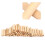 1 pack Woodworking Round Fluted Wood Wooden Craft 9