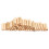 1 pack Woodworking Round Fluted Wood Wooden Craft 3