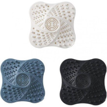 Shower Drain Hair CatcherPreserve Silicone Tube Drain Hair Catcher Filter Stopper with Suction Cup(3 Pack)