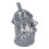 Biscuit Jar Attitude Cookie Jar with Lid Cute ABS 9