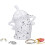 Biscuit Jar Attitude Cookie Jar with Lid Cute ABS 12