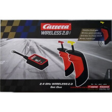 Elektro-Rennspielzeug - Carrera - Wireless 2.0 - 2 Autos - 2 Controller - 1 Ladestation