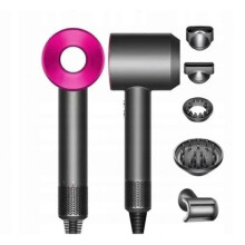 Professional Hair Dryer 1600w Ultra 5in1 Ionization Tips