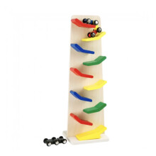 Treno in legno - Design Small Foot - Tour Cascate Zigzag - Giocattolo in legno per bambini da 3 anni in su