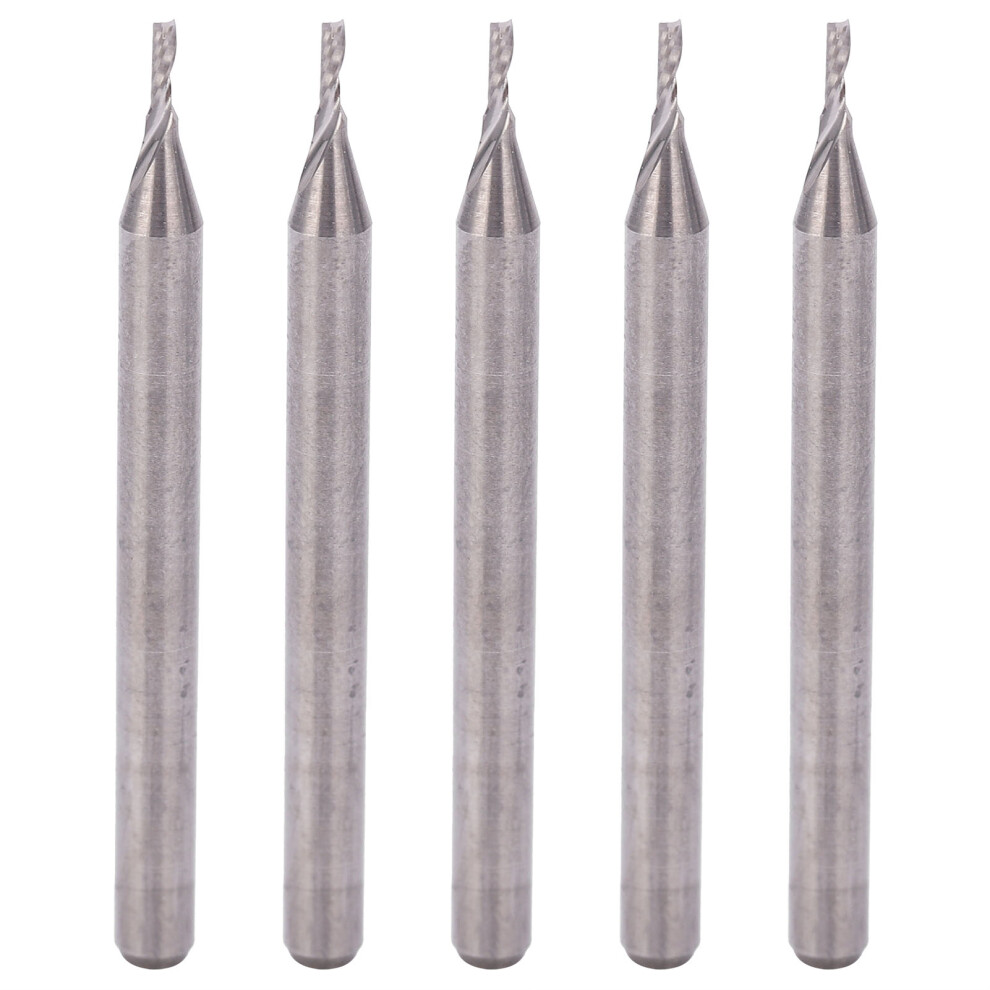 5pcs Tungsten Steel Spiral Router Bit Wood Carving