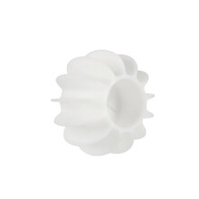 Reusable Laundry Balls for Washing Machine - Silicone Scrubbing Dryer Balls in Standard Size - Compatible with Glass Jug - White