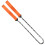 Tragbare Hand-Kettensäge 33T Logging Camping Werkzeug 65cm Klinge Orange 15
