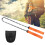 Tragbare Hand-Kettensäge 33T Logging Camping Werkzeug 65cm Klinge Orange 13