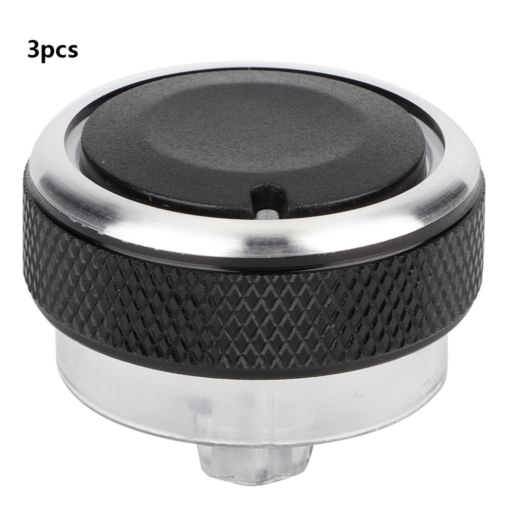 3Pcs Air Conditioning Switch Heat Control Ac Knob 8320539704708