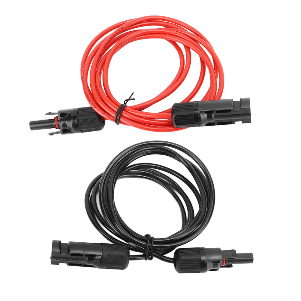 2M 6.6Ft 12Awg Solar Panel Extension Cable Wire 8320539704814