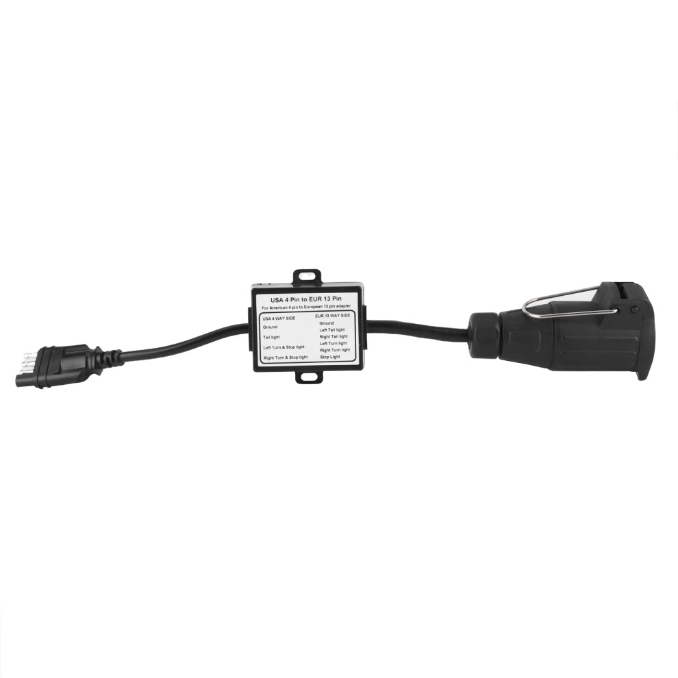 Trailer Connector Us 4-Pin Flat Plug To Eu 13-Pin Light 8320539704920