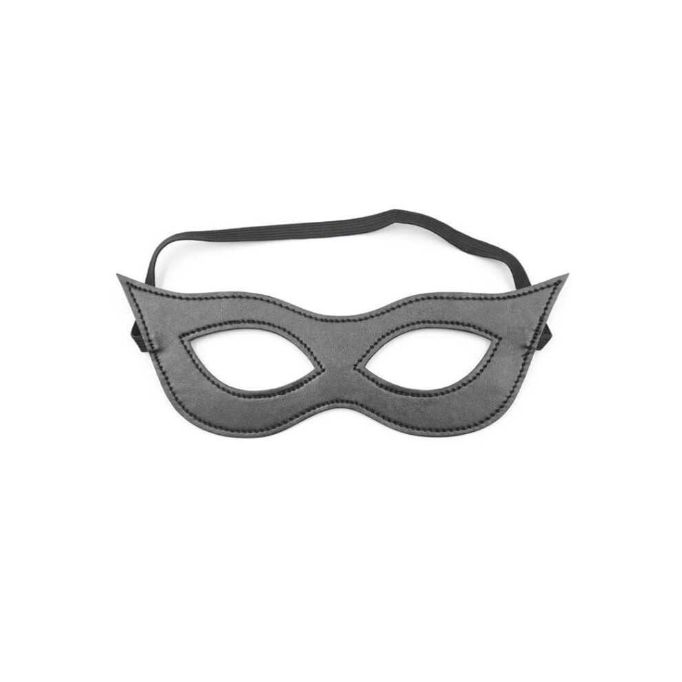 Blindfolds for Adults, Adjustable Eye Masks for Bondage and Flirting, Soft Fabric, Black Color, Erotic Play Accessories
